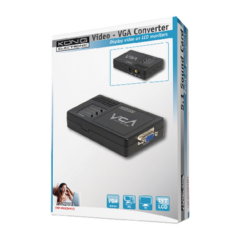 CMP-VGACONV12 Video - vga converter Verpakking foto